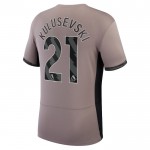 Günstige Fußballtrikots Tottenham Hotspur Kulusevski 21 3rd trikot 2023-24 Kurzarm